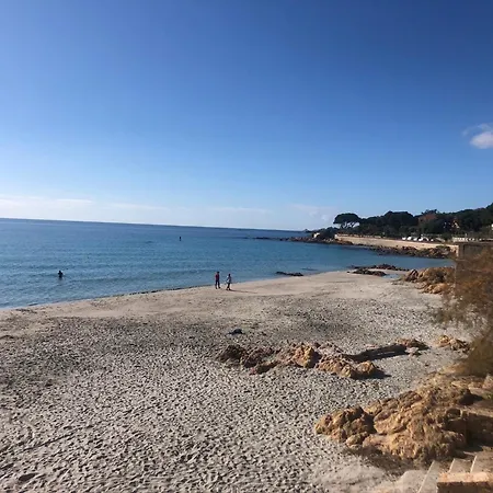 Cocon Chaleureux Bord De Plage Vue Sanguinaire Daire Ajaccio (Corsica)