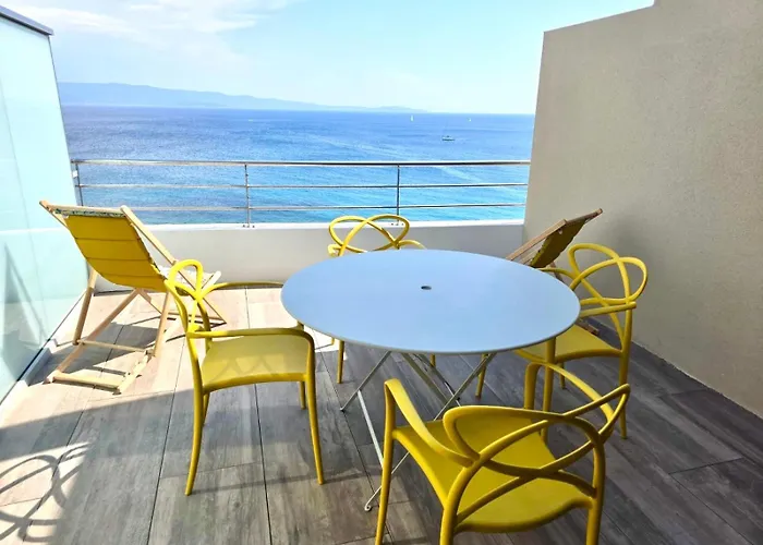 Daire Cocon Chaleureux Bord De Plage Vue Sanguinaire *